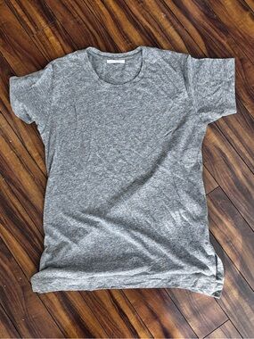 John Elliott Heather Gray Short Sleeve Crew Tee